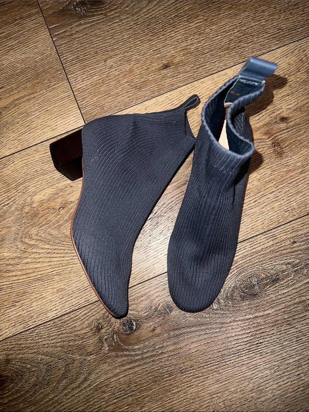 Everlane Gray The Day Glove Sock Pull on Boots Size 5 1/2
